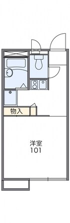 レオパレスＭ－４７の物件間取画像